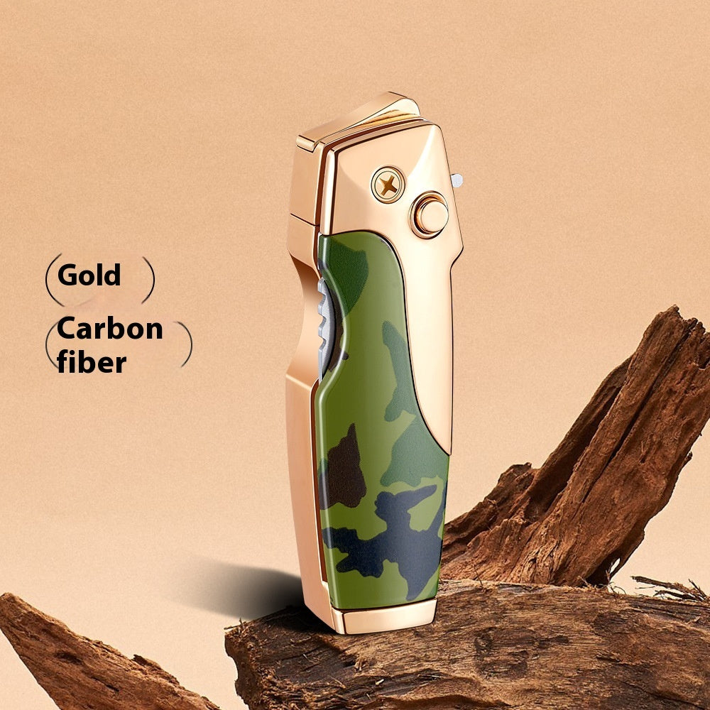 2-in-1 Folding Knife & Lighter
