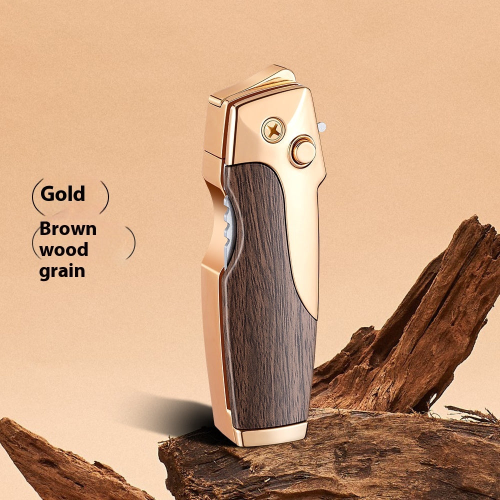 2-in-1 Folding Knife & Lighter