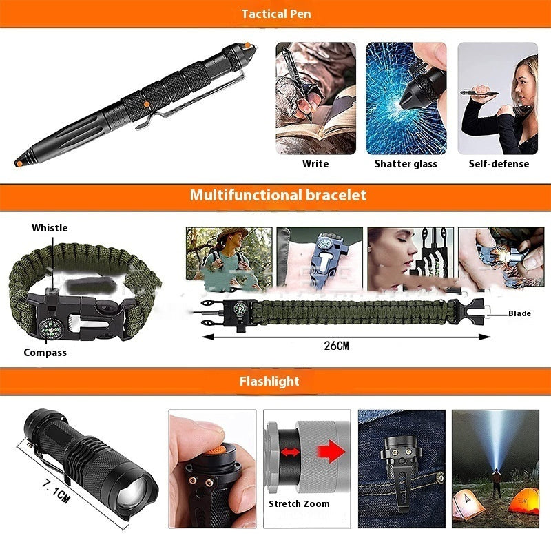 Outdoor survival kit