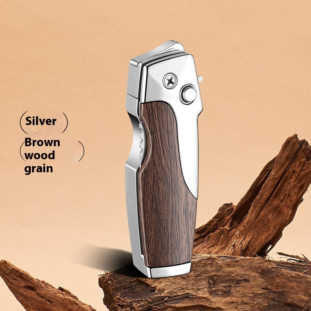 2-in-1 Folding Knife & Lighter